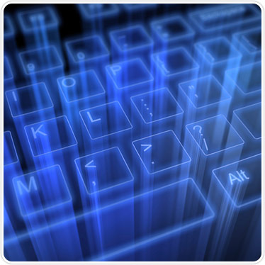 Glowing Keyboard